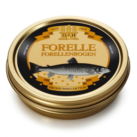 Dose Forelle - Kaviar